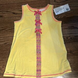 American Girl Flower Power Pajamas For Girls Size 8+top/M10-12 pants NWT